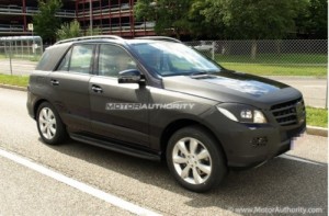 Más fotos espía del próximo Mercedes ML