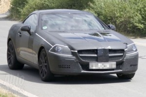 Mercedes SLK 63 AMG, nuevas fotos espía