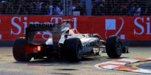 Michael Schumacher se pone las pilas