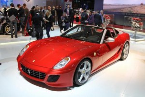 Ferrari SA Aperta 599 Roadster, en París