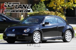 Nuevo Volkswagen Beetle, cazado