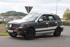 Mercedes ML 63 AMG, fotos espía