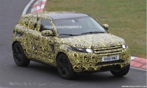 Range Rover Evoque de 5 puertas, fotos espía