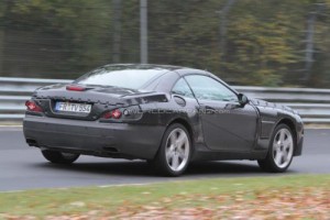 Nuevo Mercedes SL, más fotos espía desde el ‘Ring