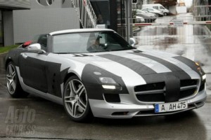 Mercedes SLS AMG Roadster, nuevas fotos espía
