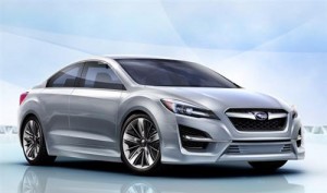 Salón de Los Ángeles: Subaru Impreza Design Concept
