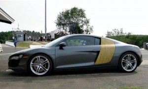 Audi R8… de madera