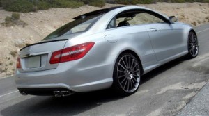 Mercedes E63 Coupé AMG, recreación
