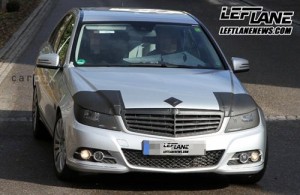 Restyling Mercedes Clase C, fotos espía