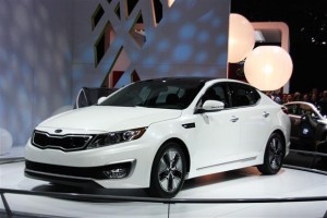 Salón de Los Ángeles: Kia Optima Hybrid