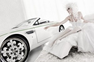 Aston Martin V8 Vantage Volante Blanc de Blancs