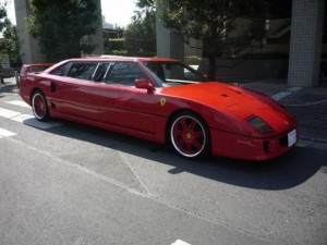 Ferrari F40 limusina, ¿pero esto qué es?