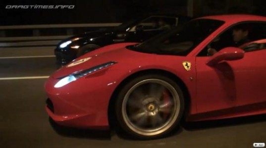 Ferrari-458-Italia-VS-Audi-RS6-Evotech