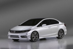 Honda nos desvela el nuevo Civic americano en forma de prototipo