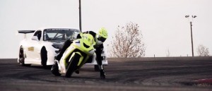 Drifting: Mazda RX-7 vs Kawasaki ZX-10