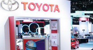 Siete modelos de Toyota destrozados en el Salón de Chicago