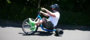 Nueva modalidad de drifting: con triciclos