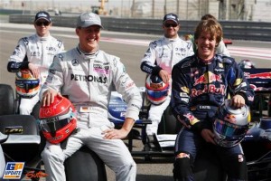Sebastian Vettel aún se mira en Schumi