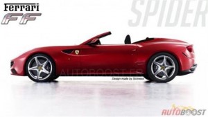 Ferrari FF Spider, primera recreación
