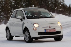 Fiat 500 4×4, primeras fotos espía