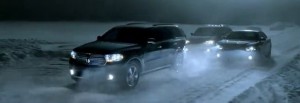 Anuncio irónico de Dodge promocionando la tracción integral