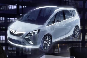 Opel Zafira Tourer Concept, primer anticipo oficial