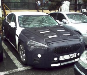 Kia K9, cazado por primera vez