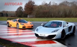 Vídeo: McLaren F1 vs MP4-12C