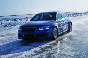 Audi eleva el récord de velocidad sobre hielo hasta los 331.6 km/h
