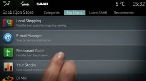 Saab IQon convierte el coche en un smartphone