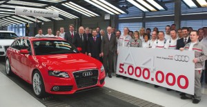 Audi ya ha fabricado 5 millones del modelo A4