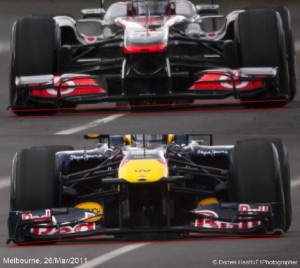 ¿Vettel con alerón flexible otra vez?