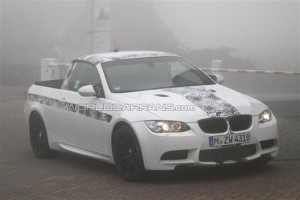 BMW M3 Pickup, sólo una broma de los bávaros