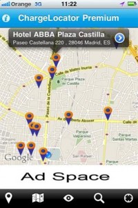 Chargelocator lanza una aplicación para iPhone con puntos de recarga para coches eléctricos