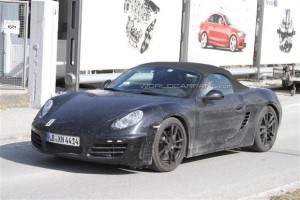 Nuevo Porsche Boxster, cazado en la casa de Mercedes-Benz
