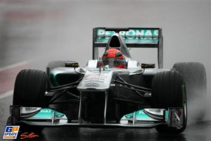 Michael Schumacher opta por el podio