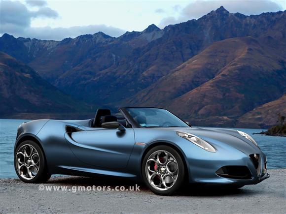 Alfa Romeo 4C Spyder Concept