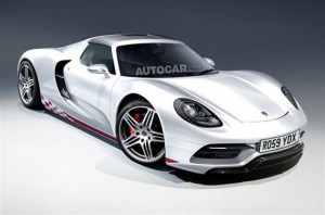 Porsche de motor central, primera información