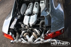 Audi R8 V10 con doble turboalimentación de Heffner