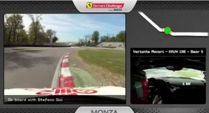 A bordo de un Ferrari 458 Italia Challenge en el Monza