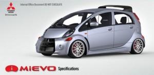 Mitsubishi iMiEVO de 350 caballos