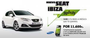 España: SEAT Ibiza Sport Spotify