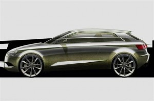 Nuevo Audi A3, bocetos oficiales