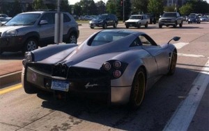 Pagani Huayra, cazado como prototipo