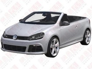 Volkswagen Golf Cabrio R, filtrado a través de patentes