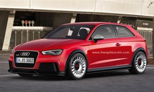 Audi RS3 Concept, ilustraciones