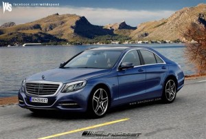 2013 Mercedes Clase S, ilustraciones