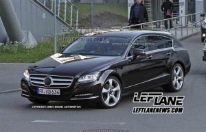 Mercedes CLS 63 AMG Shooting Brake, fotos espía