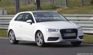 Audi S3 hatchback, fotos espía