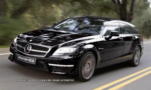 Mercedes CLS 63 AMG Shooting Brake, ilustraciones
